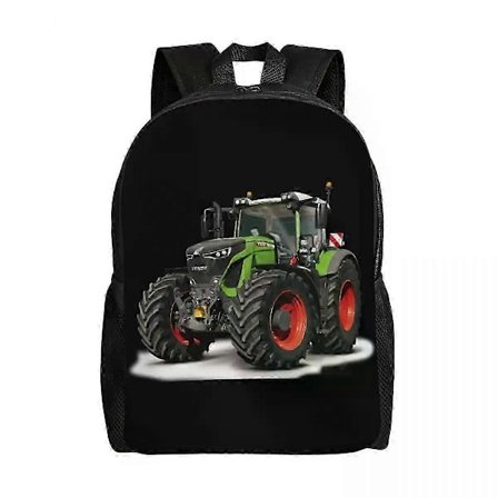 B1401 Traktor Laptop Rygsæk Mænd Kvinder Casual BogtaskeKompatibel med Skole College Studenter Tasker kiq428 ui1401