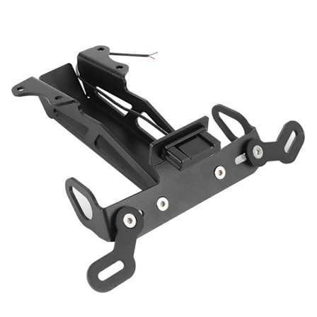 Lokasuojan poistava rekisterikilven pidike LED-lampulla, sopii YAMAHA MT-07 Tracer MT/FZ-09 MT/FZ-10 14-20