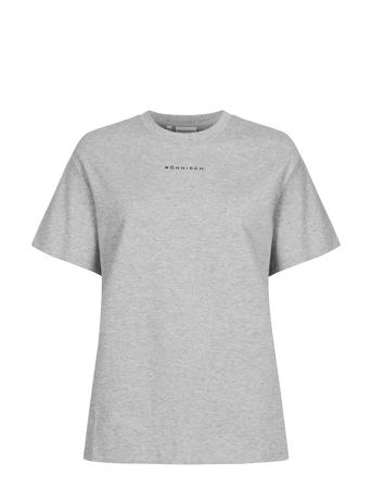 Cotton Melange Tee Grey Röhnisch