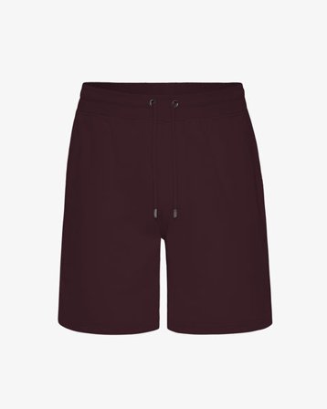 Classic Organic Sweatshorts - Oxblood Red - Male - S