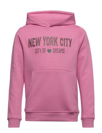 Nkfolasie Swe W Hood Bru Pink Name It