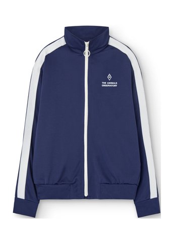 THE ANIMALS OBSERVATORY | Zebra Kid Track Jacket Deep Blue | 10 Y