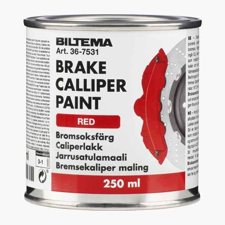 Biltema - Caliperlakk rød 250 ml