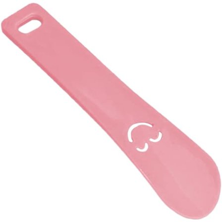 Plastiksko Horn, Børnesko Horn, Bærbart Sko Horn, Kort Håndtag Sko Horn, Sko Horn Egnet til Mænd, Kvinder, Børn, Seniorer(Pink)