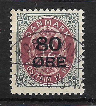Danmark 1915 - AFA 82 - Stemplet