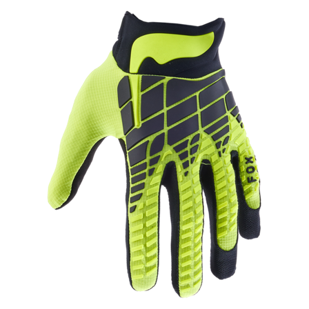 Mănuși Motocross FOX 360 Galben Fluo S