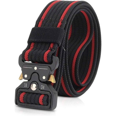 Justerbart taktisk belte for menn - 1,5 tommers slitesterkt nylonbelte