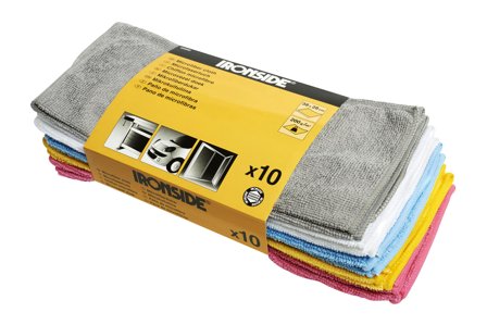 Ironside 422050 Mikrofiberduk 10-pakning, Lager & miljø