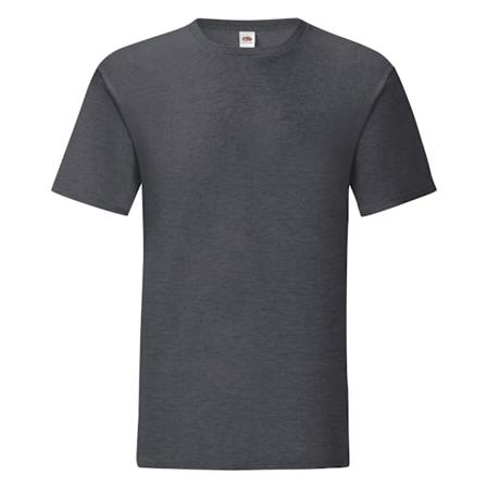 Fruit Of The Loom Iconic T-shirt för män (5-pack) M Dark Heather Dark Heather M