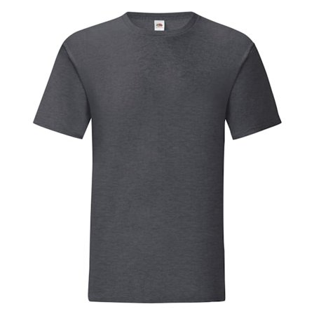 Fruit Of The Loom Iconic T-shirt för män (5-pack) M Dark Heather