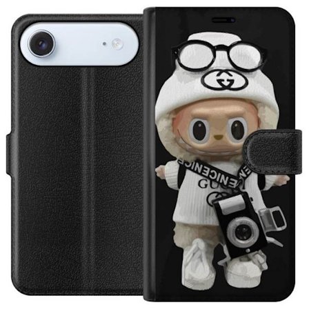 Yhteensopiva Lompakkokotelo Apple Apple iPhone 17 Air Tyylikäs muotoilijafiguuri kameralla ja katutyyliä, leikkisä keräilyfiguuri trendikkäässä