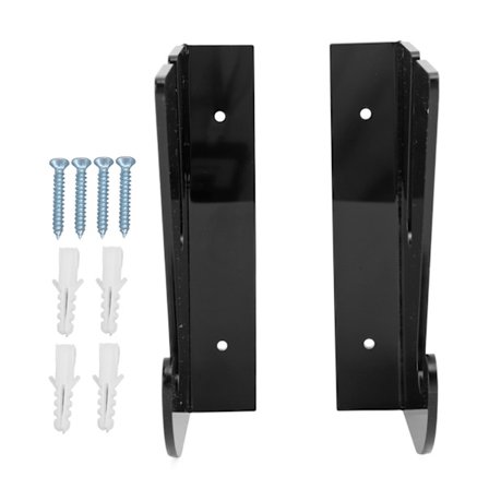 2 stk. Akryl Skateboard Rack Vægmontering Skateboard Opbevaringshylde Belastning Skateboard Hanger med Kroge