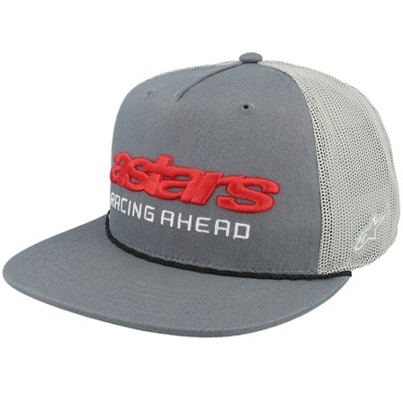 Alpinestars - Grigio trucker Cappellino - Notice Charcoal/Charcoal A-frame Trucker @ Hatstore