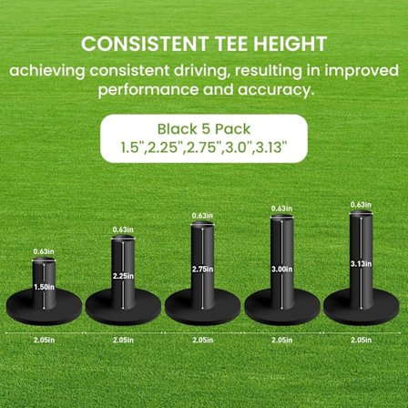 Golf-kumiteet, 5 kpl, Sekalaiset tai Samankokoiset, Kestävät Ajoalueen Matolle