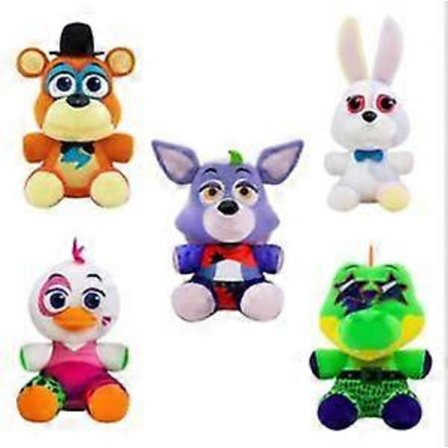 Fnaf Five Nights At Freddy's Security Breach Plyschdocka Leksak 20cm