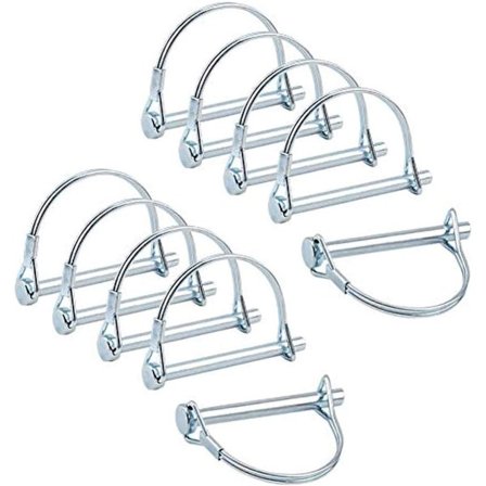 10 stk. Stiftkobling Tråd Lås, Stift Tråd Lås, Aksel Lås Pi