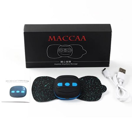 Mini Nakkemassasje Klistremerke Bærbar Smart Cervical Ryggrad Muskel Smertelindring Komfortabel LCD-skjerm Meridian Nakkemassasje