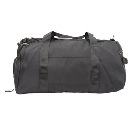 Sports Gym Bag High Capacity Yoga Handbag med Wet Pocket Shoes Fack för Travel Sports Svart