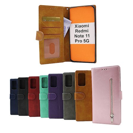 Zipper Standcase Wallet Xiaomi Redmi Note 11 Pro 5G