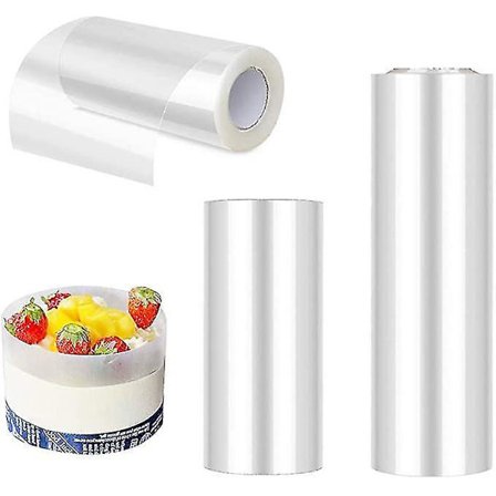 Transparent Acetat Kagekrave Rulle Chokolade Mousse Dekoration