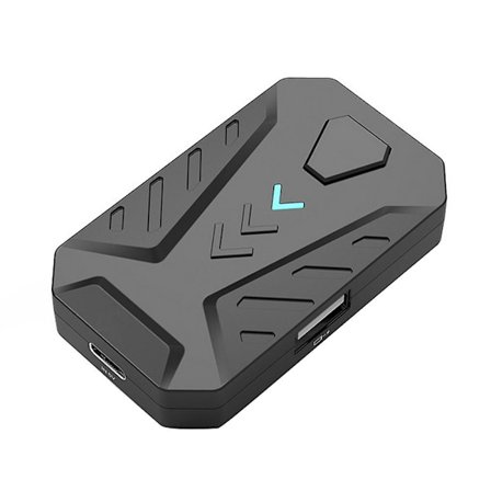 Bluetooth Gaming Tastatur Mus Konverter Adapter til iOS Android Telefon Tablet