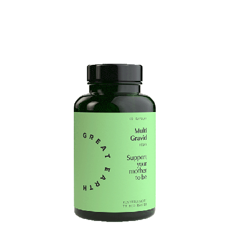 Great Earth Multi Gravid 60 kapslar
