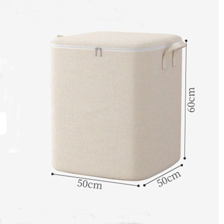 Peittojen säilytyspussi Vaatteiden säilytyspussi L-50X50X60CM L-50X50X60CM