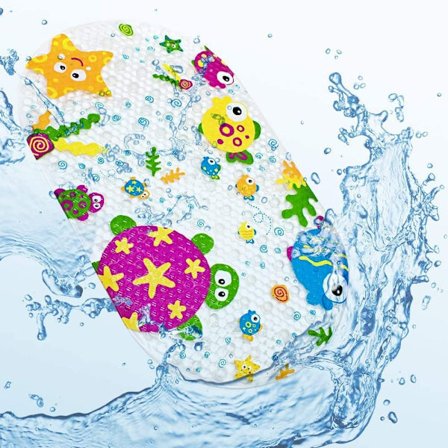 Badematte Badekarinnlegg Baby Badematte Hav Suger Plast Ikke-