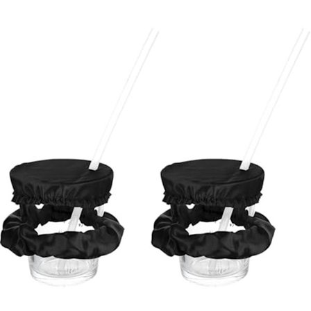 Gjenbrukbare strikkdrikkedeksler - Sikkerhetskoppdeksel for kvinner - Forhindre drikkespiking