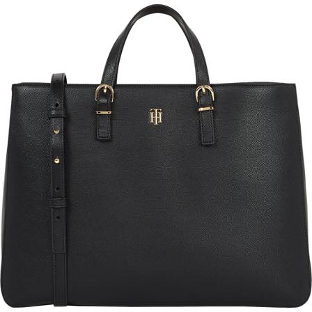 Tommy Hilfiger Shoulder Bags Sort, Dame Skuldertasker, Størrelse: ONE Size
