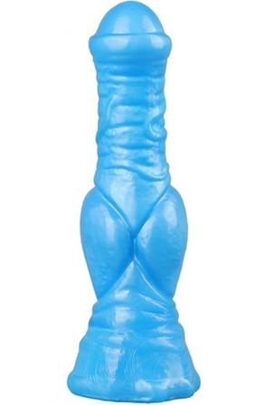 Dildo Wolf Blue 21 cm Dragon dildo - Blushme.se