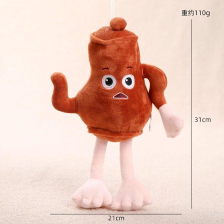 Italialainen Brainrot -pehmolelu, Ballerina Cappuccina -pehmolelutyyny videopelien faneille