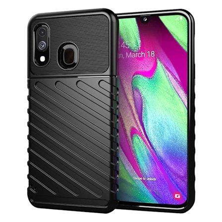 Thunder Samsung Galaxy A40 cover – Sort
