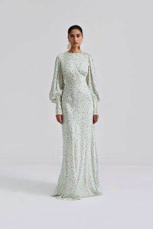 Malina - Alize maxi dress - M - Ditsy