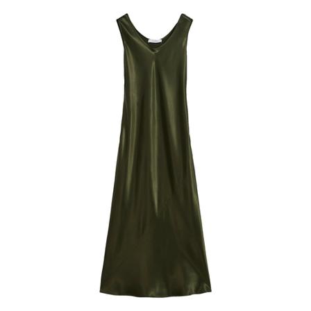 Max Mara Midi Kjole Grøn, Dame