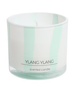 Duftlys Bred stripe Lys blå