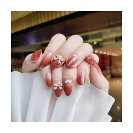 Mandel Fake Nails False Nail F89 F89