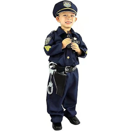 Luxury Police Officer Costume And Halloween Role-playing Kit.