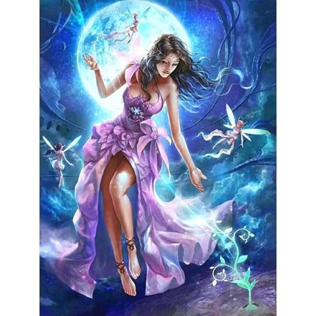 IC 30 x 40 cm, Satu Diamantmaalaus Diamantbroderi Maalaus Canvas 5d Maalaus Lapset Aikuinen Strass Lot Puzzle Piirustus Seinäkoriste Makuuhuone F