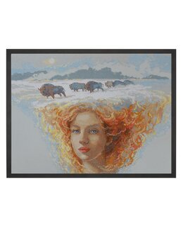 Stickpackung Bild Wunderschön