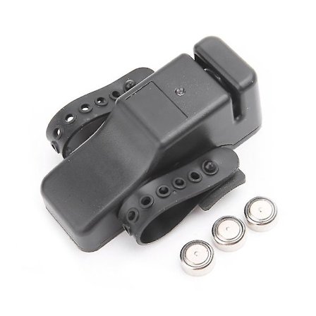 Bundlet Fiskebid Akusto Optisk Lys Alarm Lydkontakt Clip-On Fiskestang Agn