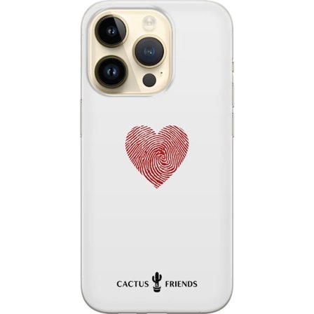 Yhteensopiva Puhelinkuori Apple Apple iPhone 15 Pro Cactus and Friends - Fingerprint Love