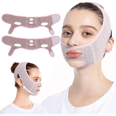 Beauty Face Sculpting Sleep Mask, Reusable V Line Shaping Masks, V Line Lifting Mask Facial Slimming Strap - Double Chin Reducer-XinHan