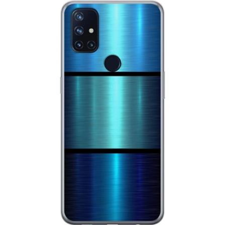 OnePlus Nord N10 5G Gjennomsiktig deksel Blå