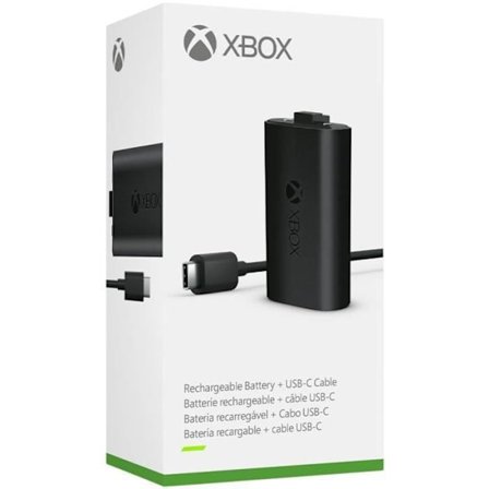 Xbox Play & Charge – Oppladbart batteri + USB-C-kabel – Xbox Series X/S