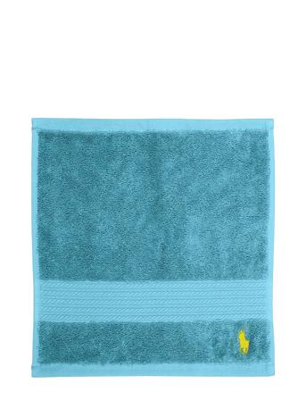 Player Wash Towel Home Textiles Bathroom Textiles Towels & Bath Towels Face Towels Blå Ralph Lauren Home