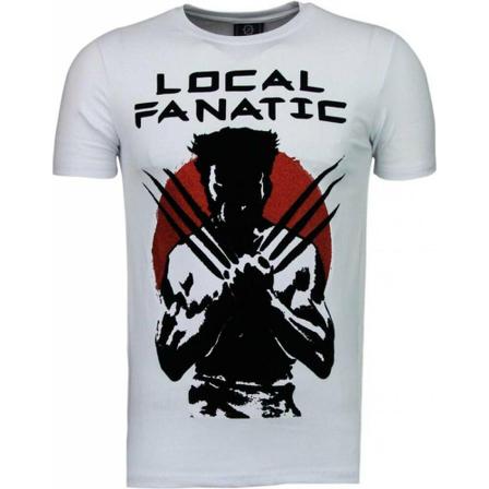 Local Fanatic - T-shirts - Vit - Herr - Storlek: L, Herr, Storlek: L