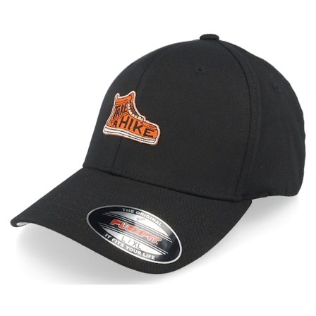 Wild Spirit - Schwarz flexfit Cap - Take A Hike Black Flexfit @ Hatstore