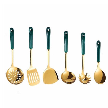 1 Set Rostfritt Stål Köksredskap Köksutrustning Set Köksverktyg Ker
