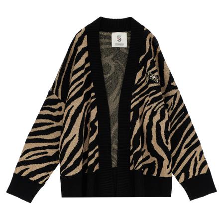 5Progress Cardigans Sort, Dame